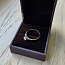 Золотое кольцо с бриллиантом 0,22ct, новое, 585 проба (фото #3)