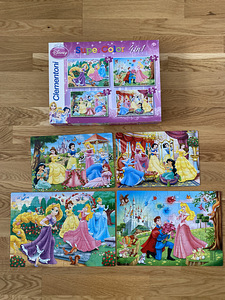 10 puzzlet Disney Princess, Frozen Elsa Anna Minnie (4 foto / 10)