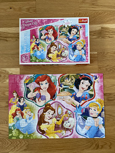 10 puzzlet Disney Princess, Frozen Elsa Anna Minnie (8 foto / 10)