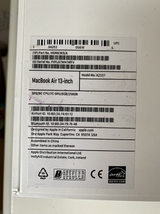 Apple MacBook Air 13 M1 2020 Kehtiv garantii (8 foto / 10)