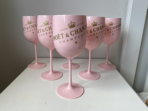 Moet & Chandon šampuse veini pokaalid 6 tk (2 foto / 6)