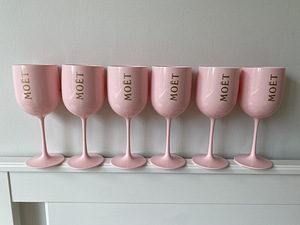 Moet & Chandon šampuse veini pokaalid 6 tk (6 foto / 6)