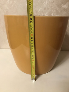 Müüa suur keraamiline lillepott 26cm (3 foto / 4)
