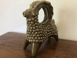 Kann, vaad, skulptuur, keraamika kuju 23cm (3 foto / 3)