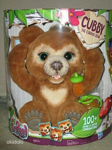 Furreal Hasbroo медвежонок Cubbi как новый (1 фото из 3)