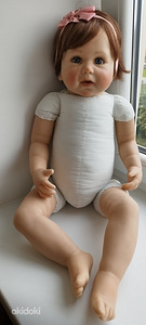 Ümbersündinud nukk Monika Peter Leichtilt 84 cm (9 foto / 10)