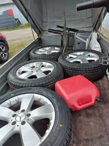 MB ML 18" valuveljed koos uute rehvidega (3 foto / 5)