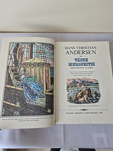 Vintage raamat muinasjutud ja lood Andersen, 1987.a raamat
