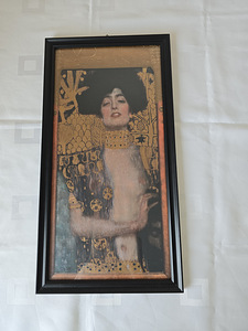 Seinapilt raamil Gustav Klimt maalist Juudit pilt (1 foto / 9)