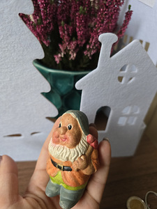 Päkapik kujuke keraamiline Jõuludeks (10 foto / 10)