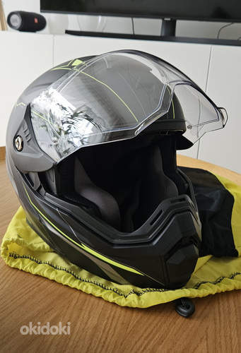 Мотоциклетный шлем Scorpion EXO-510 Air Sync Neon (XS) (фото #2)