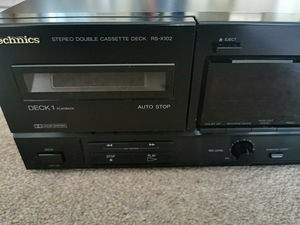 TECHNICS RS-X102 Stereo Double Cassette Player Deck HiFi (6 foto / 6)