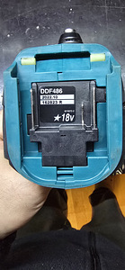 Makita ddf486 vôimas akutrell+3Ah aku+ 18v kiirlaadija (3 foto / 3)