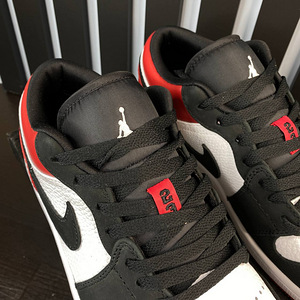 Nike Air Jordan 1 Low, White/Black-Gym Red (2 foto / 3)