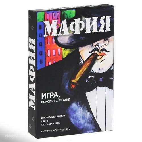 Maffia + raamat Lauakaardimäng 14+ 28 rollikaarti (foto #1)