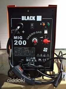 Uus MIG keevitus Black 200 gaasiga