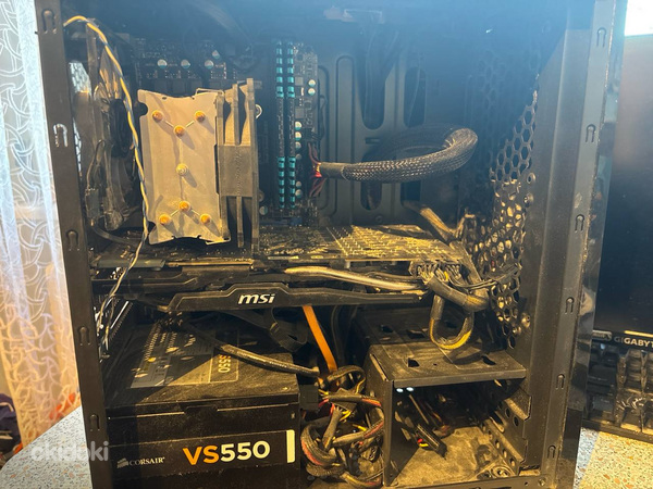 PC korpus ja varuosad - MSI H61, 8GB DDR3, Corsair 550W