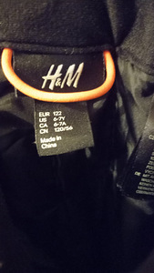 Talvepüksid H&M r.122 (2 foto / 5)