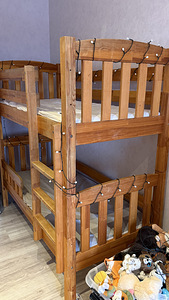 Laste narivoodi 155x60 madratsitega (2 foto / 4)