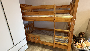Laste narivoodi 155x60 madratsitega (1 foto / 4)