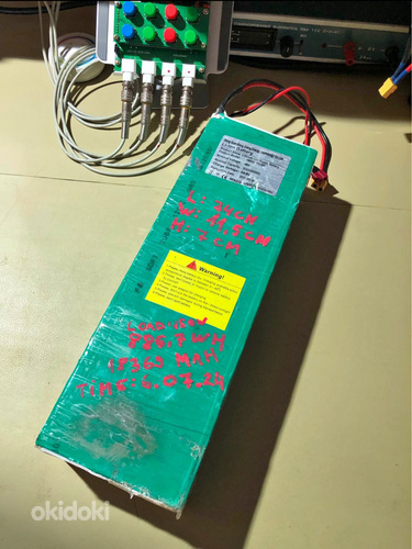 18650 13S Li-ion аккумулятор 48v