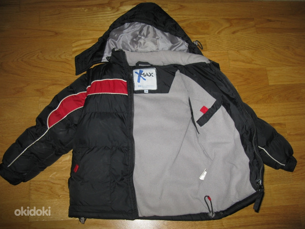 116 Утепленная куртка Xmax с капюшоном и жилетом в одном изделии (фото #1)