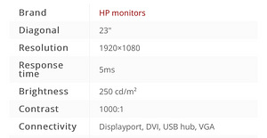 HP Compaq LA2306x (2 foto / 2)