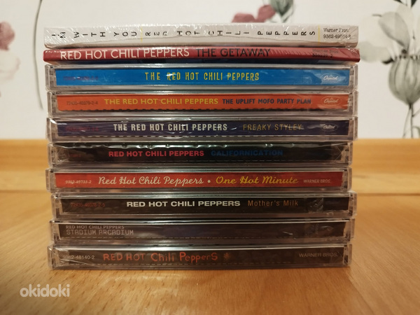 Red Hot Chili Peppers CD plaadid avamata (foto #3)