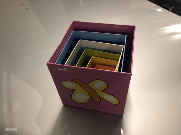 Картонные кубики Goki *учимся считать* (фото #2)