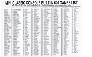 Retro Electronic Console 620 mängud, 2 mängijat (5 foto / 5)