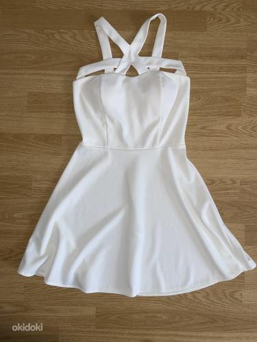 Белое платье ,размер S / M (фото #2)