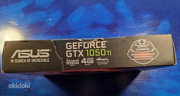ASUS Cerberus GeForce GTX 1050 Ti OC Edition 4GB GDDR5 (foto #7)