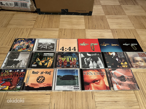 Räpp ja hip-hop CD-plaadid (foto #1)