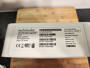 Elisa WIFI ruuter Technicolor CGA2121 (2,4GHz ja 5GHz) (3 foto / 6)