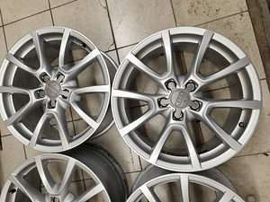 18" Audi originaalveljed 5x112 (keskava 66,6) (2 foto / 10)