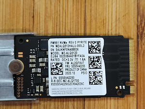 Kõvaketas Samsung SSD 512GB NVME M.2 (2 foto / 4)