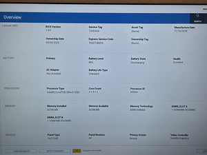Dell Latitude 5450 (4,2GHz, 32GB RAM, 512GB SSD, garantii) (9 foto / 10)