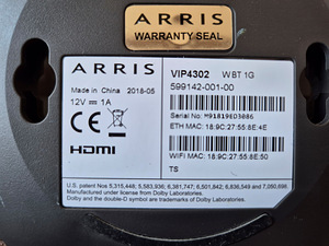 Digiboks Arris VIP4302 + pult (3 foto / 3)