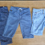 H&M 3 paari 128 suurus lühikesed püksid (foto #1)