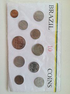 Brazil 10 coins