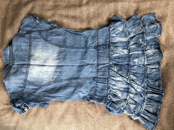 Lindex джинсовое платье s. 140 (фото #2)