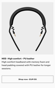 AIAIAI TMA-2 H03 PU Leather headphones headband (2 foto / 2)