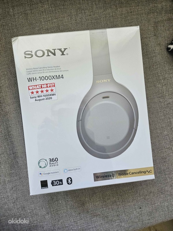 Sony WH-1000XM4 - Sillamäe, Ida-Virumaa - Audio ja video, Kõrvaklapid osta ja müü – okidoki