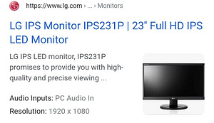 IPS231 LG Super LED IPS Monitor (2 foto / 5)