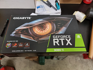 Gigabyte Nvidia 3080ti (non lhr) ja Focus GX-750 toiteplokk (1 foto / 1)