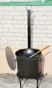Korstnaga pliit(3mm)+pada(16L)+skimmer 46 cm+kulp 46 cm (9 foto / 10)