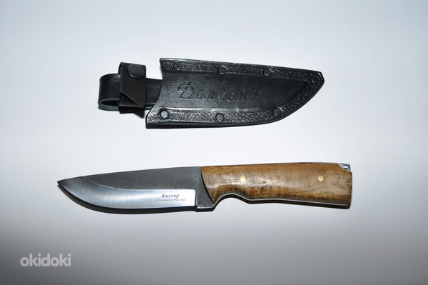 Нож "Домбай -1". Кизляр охотничий нож из нержавеющей стали . (фото #4)