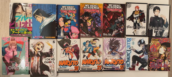 Anime manga komplekt