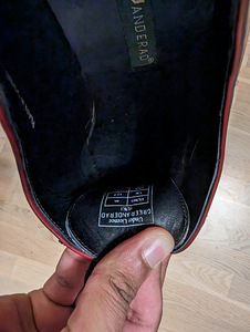 Meeste nahast kingad 46 EU (4 foto / 4)