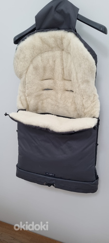 Спальный мешок для ребенка из овечьей шерсти (фото #1)